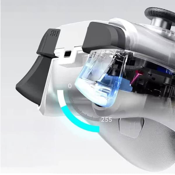 Machenike Trådløs Gaming Controller med Ladestation G5Pro Max - Hvid