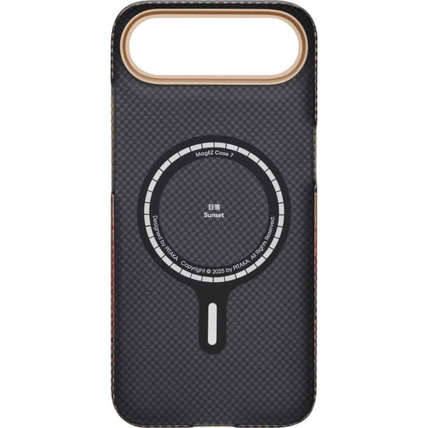 Pitaka Edge MagSafe Cover iPhone Air Sunset
