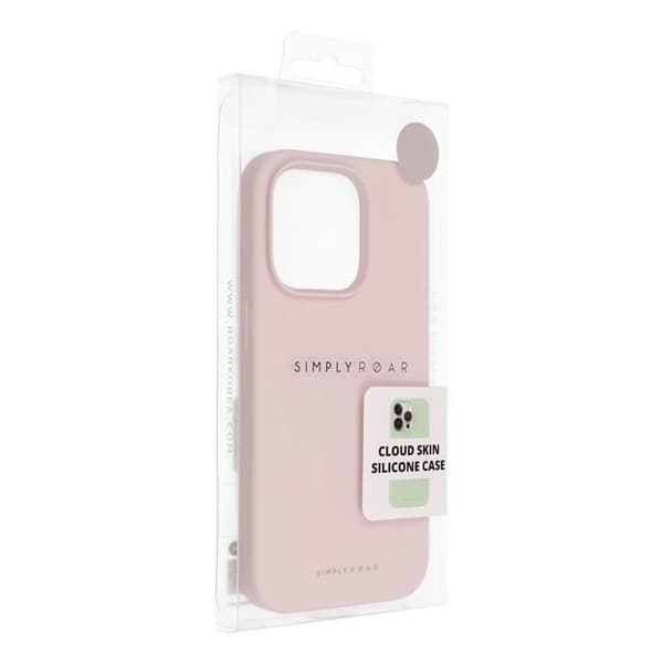Roar Telefontaske til iPhone 12 Cloud Skin - Lyserød