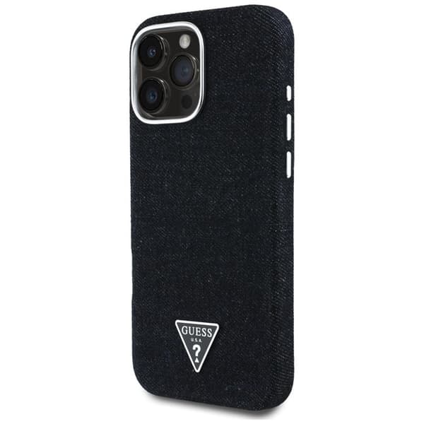 Guess Mobilskal till iPhone 16 Pro Max MagSafe Denim Triangle