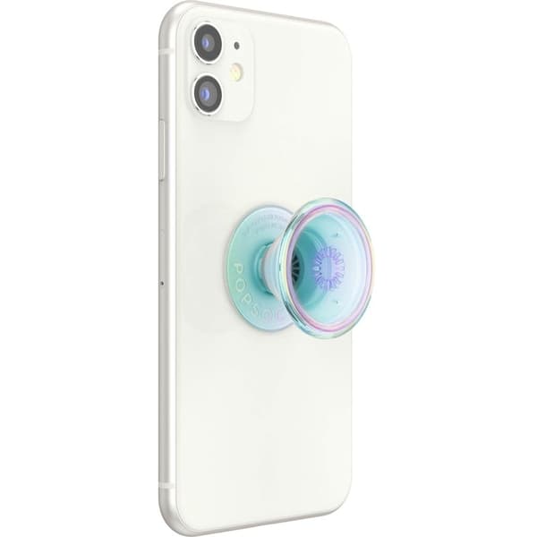 POPSOCKETS Mobiltelefonholder PopGrip Original Clear Iriscent