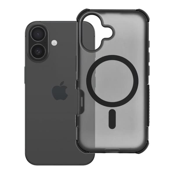 Forcell Mobilskal Magsafe För iPhone 16 BumperX - Svart