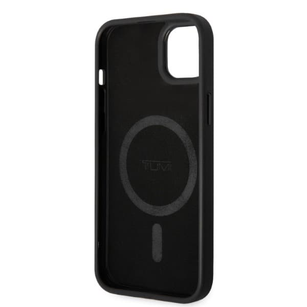 Tumi Mobilskal till iPhone 14/15/13 MagSafe Leather Balistic Pattern