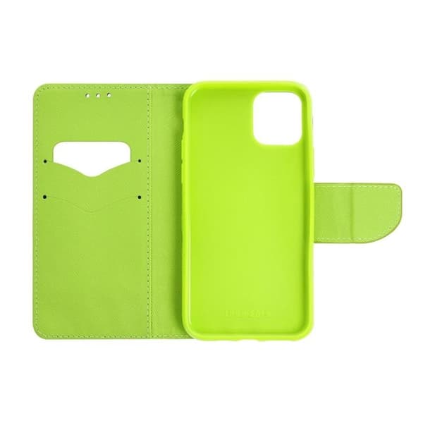iPhone 16 Pro Max Plånboksfodral Fancy - Navy/Lime