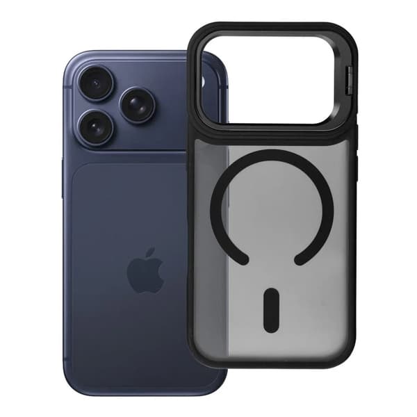 Forcell Mobilskal För iPhone 17 Pro Magsafe Shadow Stand - Svart