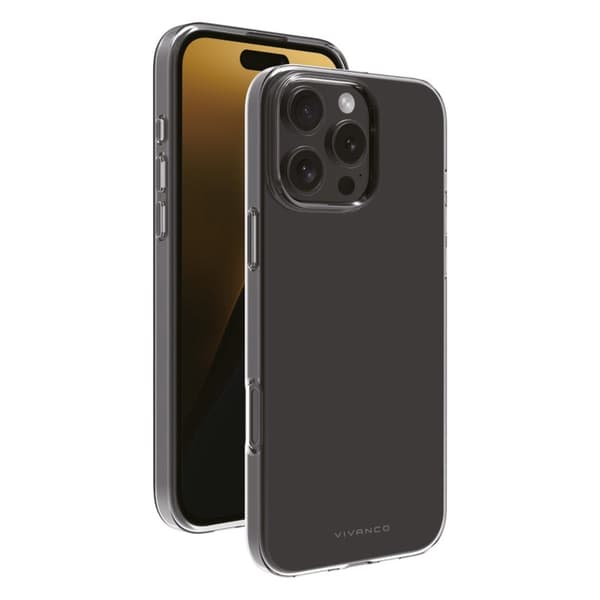 Vivanco Slim TPU cover iPhone 16 Pro Max Transparent
