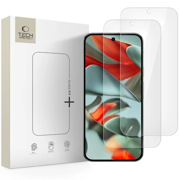 Tech-Protect [2-Pack] Google Pixel 9/9 Pro/10/10 Pro Härdat Glas Skärmskydd