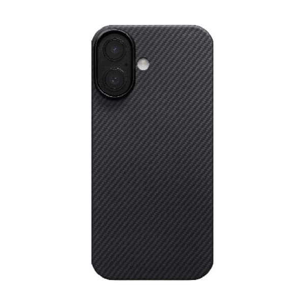 Pitaka Edge MagSafe Cover iPhone 17 Sort/Grå
