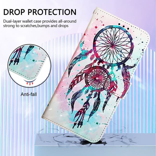 iPhone 17 Pro Plånboksfodral Printing Pattern Med Strap