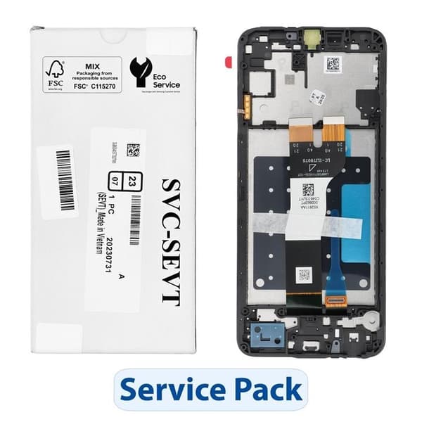 Galaxy A05s Skärm med LCD-display Service Pack GH81-24364A