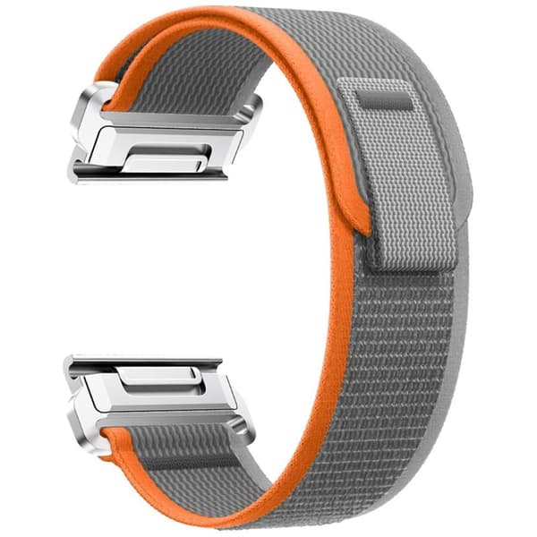 Beline Armband För Garmin tactix 7 Pro Wild Path Loop - Grå/Orange