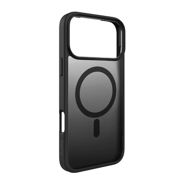 Puro Telefontaske til iPhone 17 Pro Magsafe Gradient TPU - Sort