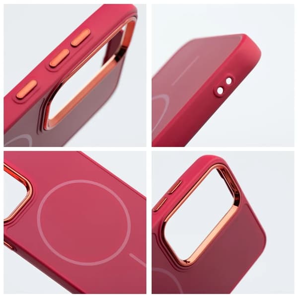 Mobilskal till Galaxy A56 Magsafe Frame - Magenta