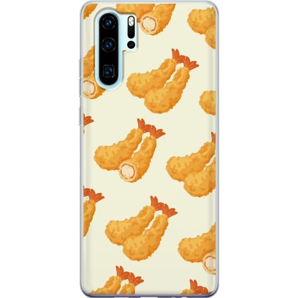 Telefontaske til Huawei P30 Pro med rejer