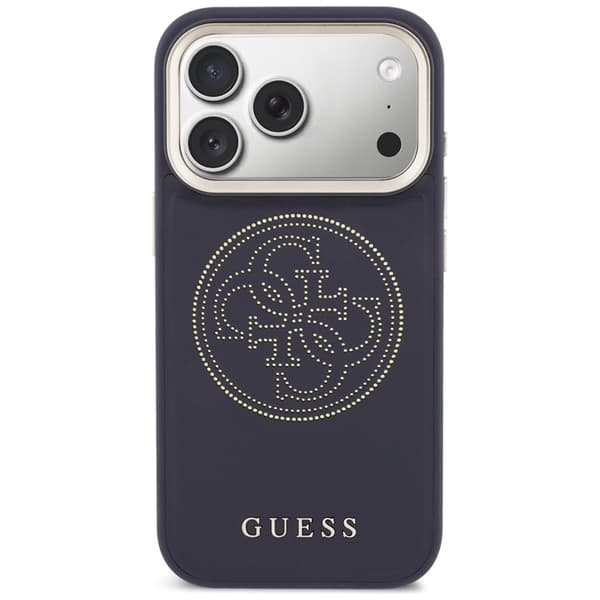 Guess Mobilskal För iPhone 17 Pro Max MagSafe  Perforated 4G - Blå