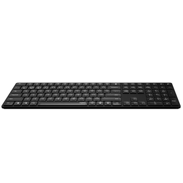 RAPOO-tastatur E8020 Multi-Mode Trådløs Ultratynd