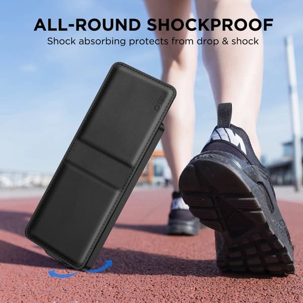 Tech-Protect Galaxy Z Flip 7 Plånboksfodral - Svart