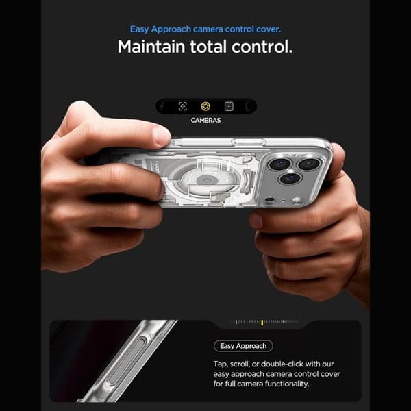 Spigen Mobilcover Til iPhone 18 Pro Max/17 Pro Max Magsafe Ultra Hybrid Zero One