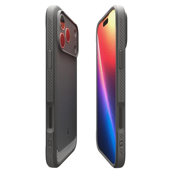 Spigen Mobilskal till iPhone 17 Pro Magsafe Rugged Armor - Grå