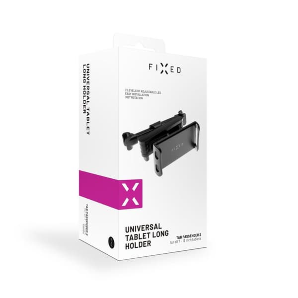 FIXED Tab Passenger 2 Nakkestøtte Tablet Holder 13\" Sort