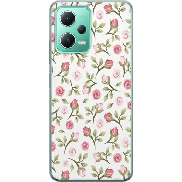 Mobilskal till Xiaomi Redmi Note 12 med Blommigt