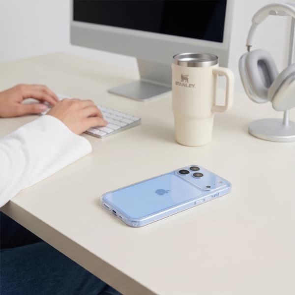 Tech-Protect Mobilskal För iPhone 18 Pro Flexair Hybrid - Clear