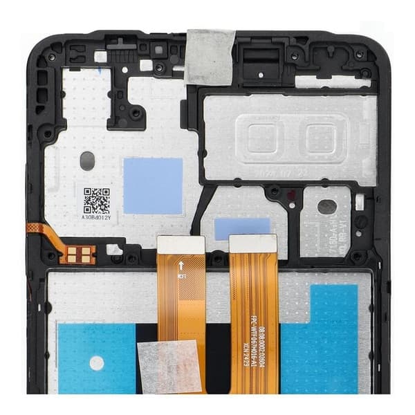 SAMSUNG A06 -näyttö LCD-näytöllä A065 ServicePack - Musta