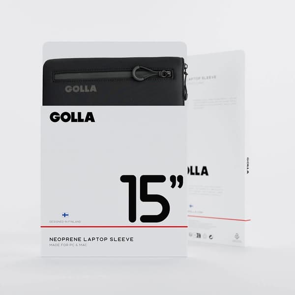 Golla Laptop Etui Metro Neopren 15" - Sort