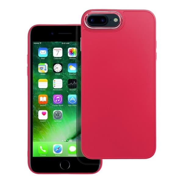 Telefontaske til iPhone 7/8 Plus Ramme - Magenta