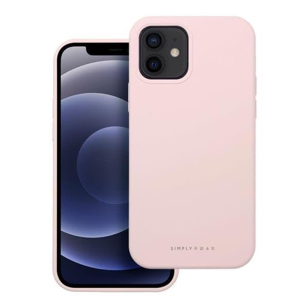Roar Telefontaske til iPhone 12 Cloud Skin - Lyserød