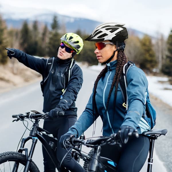 Wozinsky Cykelhjelm MTB L - Sort/Hvid