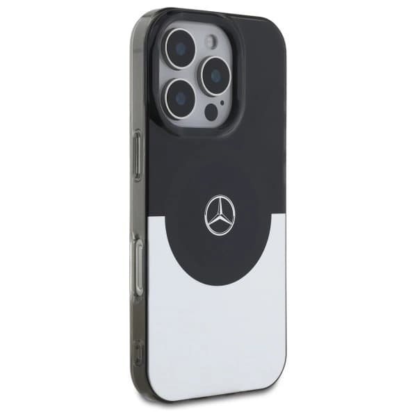 Mercedes Mobilskal till iPhone 16 Pro MagSafe Double Layer BiColor - Silver
