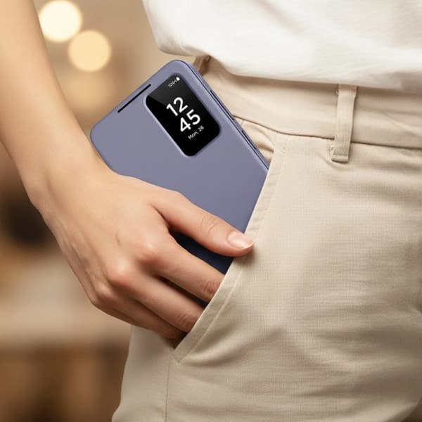 Tech-Protect Plånboksfodral För Galaxy S26 Plus Smart - Lila