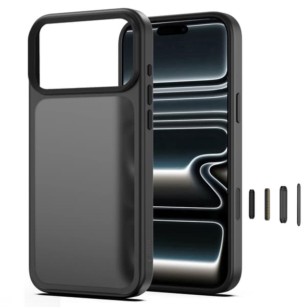 Tech-Protect-puhelinkotelo iPhone 18 Pro Magmatille - Mattamusta
