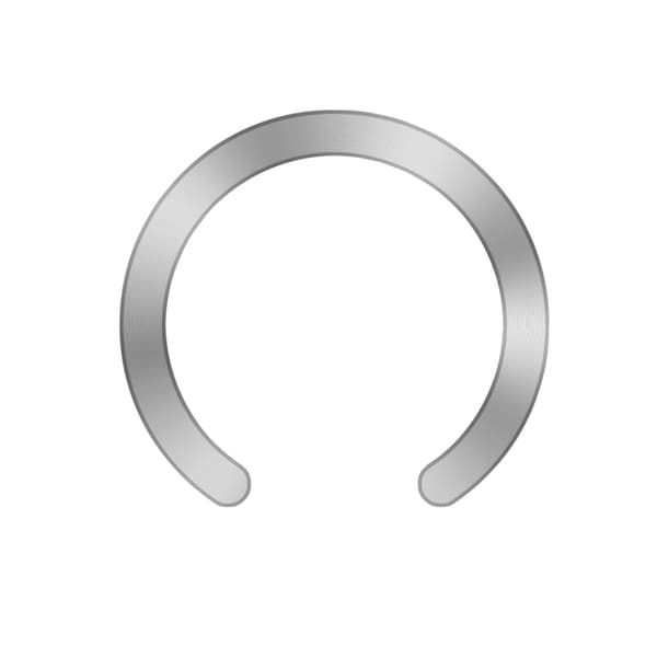 Tech-Protect 2-Pack MagSafe Magnetisk Ring MMP-210 - Blå/Sølv