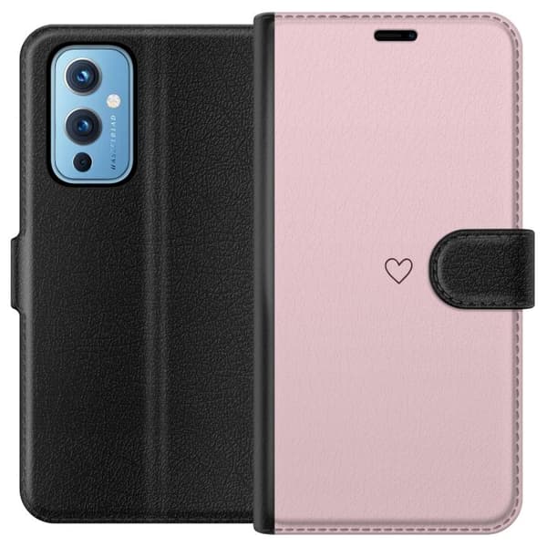 OnePlus 9 Pung Taske med Lille Hjerte