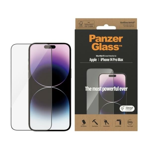 PanzerGlass iPhone 14 Pro Max karkaistu lasinen näytönsuoja