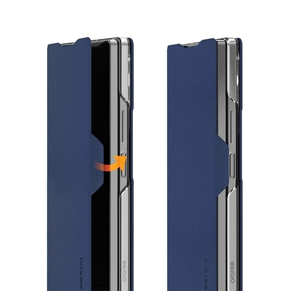 Araree Galaxy Z Fold 6 Plånboksfodral Bonnet Diary - Svart