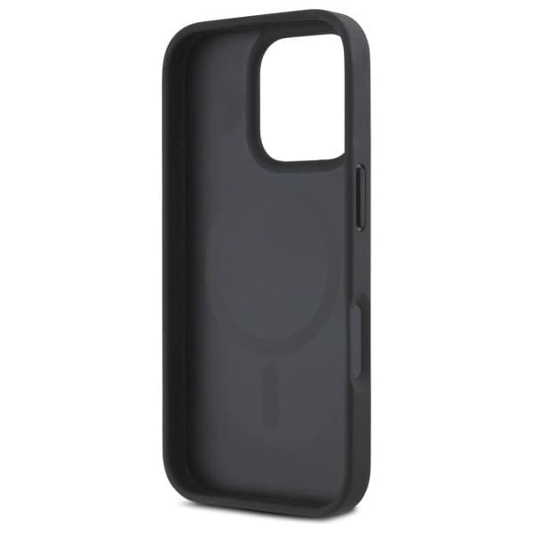 DKNY Matkapuhelinkuori iPhone 16 Pro Max MagSafe Repeat Pattern Stack Logo - Musta