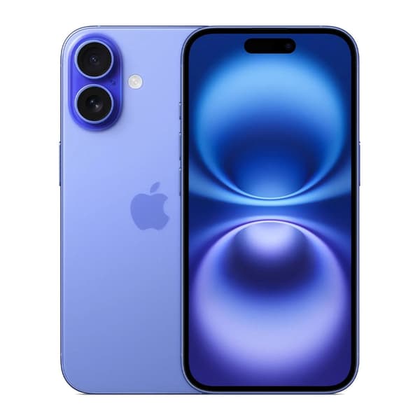 (NY) Apple iPhone 16 128GB - Blå