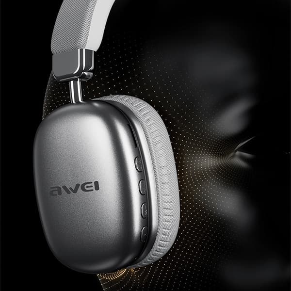 Awei Over-Ear Hörlurar Trådlösa Bluetooth AT7 - Svart