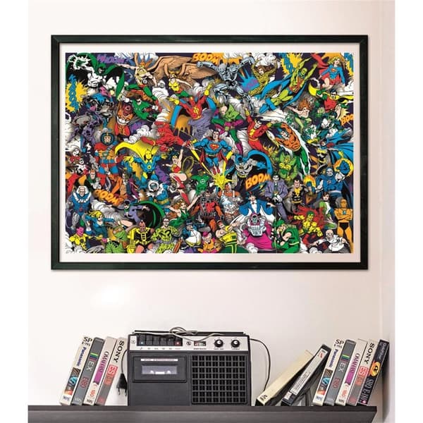 CLEMENTONI Palapeli 1000 Palaa Impossible CB High Quality Collection DC Comics