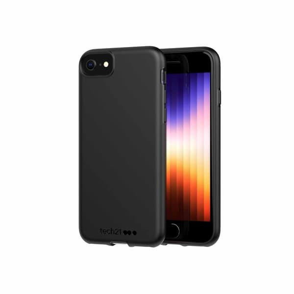 Tech21 Evo Lite Apple iPhone SE 2022/8/7 Musta