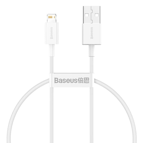 Baseus Superior USB-A till Lightning kabel 2,4A 0.25m