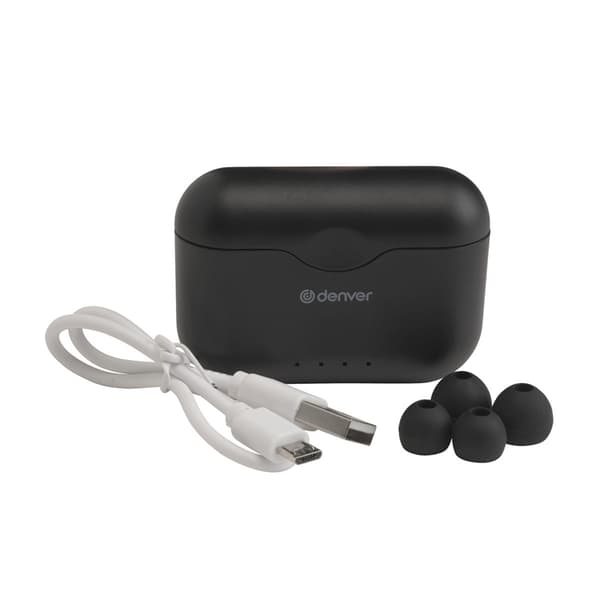 Denvar Trådløse In-Ear Høretelefoner - Sort