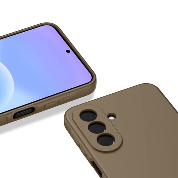 Tech-Protect Mobilcover Til Galaxy A27 Icon - Brun