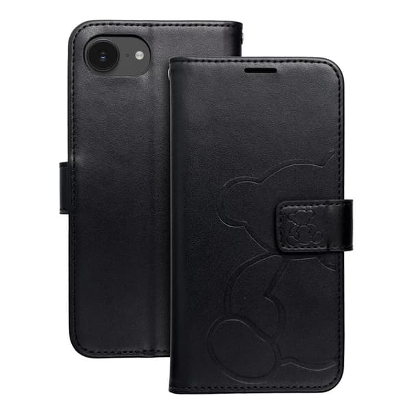 iPhone 16e Pung Etui Mezzo - Bamse Sort