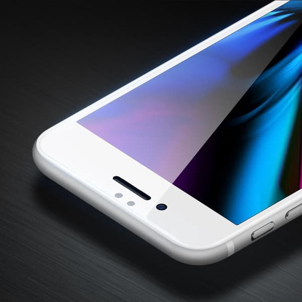 [10-PACK] Skärmskydd Härdat Glas För iPhone 8 Plus/7 Plus - Vit