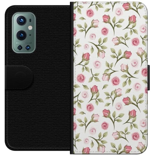 Plånboksfodral till OnePlus 9 Pro med Blommigt