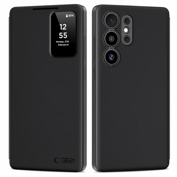 Tech-Protect Galaxy S25 Ultra Pung Etui Smart - Mat Sort